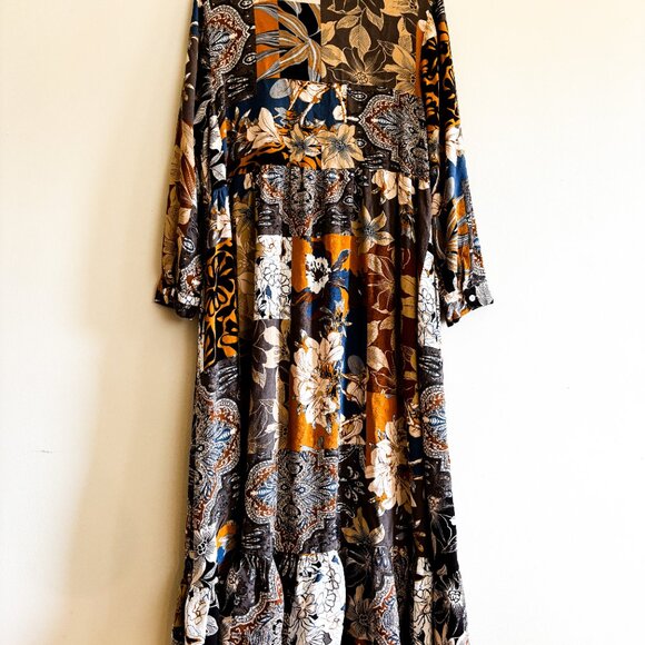 Anthropologie Mare Mare Lynda Tiered Maxi Dress - Picture 7 of 7